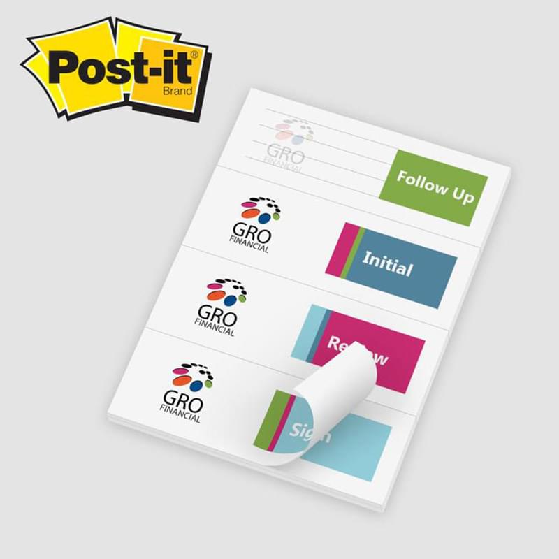 Post-it&reg; Notes as Custom Printed Page Markers