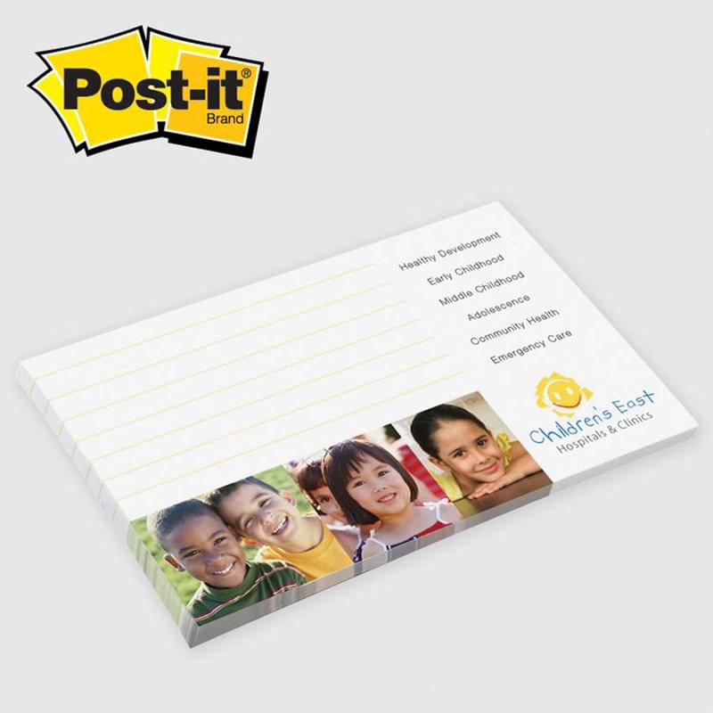 Post-it&reg; Custom Printed Notes 3 x 5