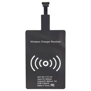 Wireless Charging Receiver with Micro Tip