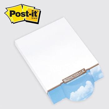 Post-it&reg; Custom Printed Angle Note Pads &mdash; Circle
