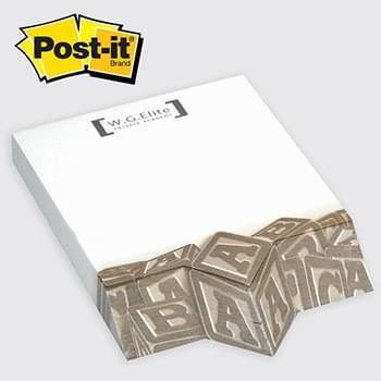 Post-it&reg; Custom Printed Angle Note Pads &mdash; Diamond