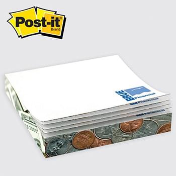 Post-it&reg; Custom Printed Notes Slim-Cube &mdash; C2100 2-3/4" x 2-3/4" x 1/2"