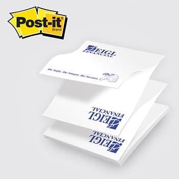 Post-it&reg; Custom Printed Pop-up Notes &mdash; 2-3/4 x 3