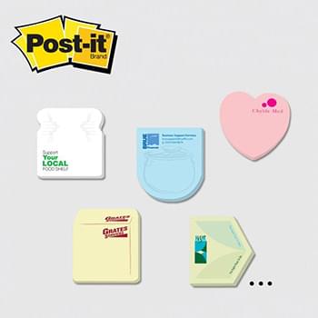 Post-it&reg; Custom Printed Notes Shapes &mdash; Small